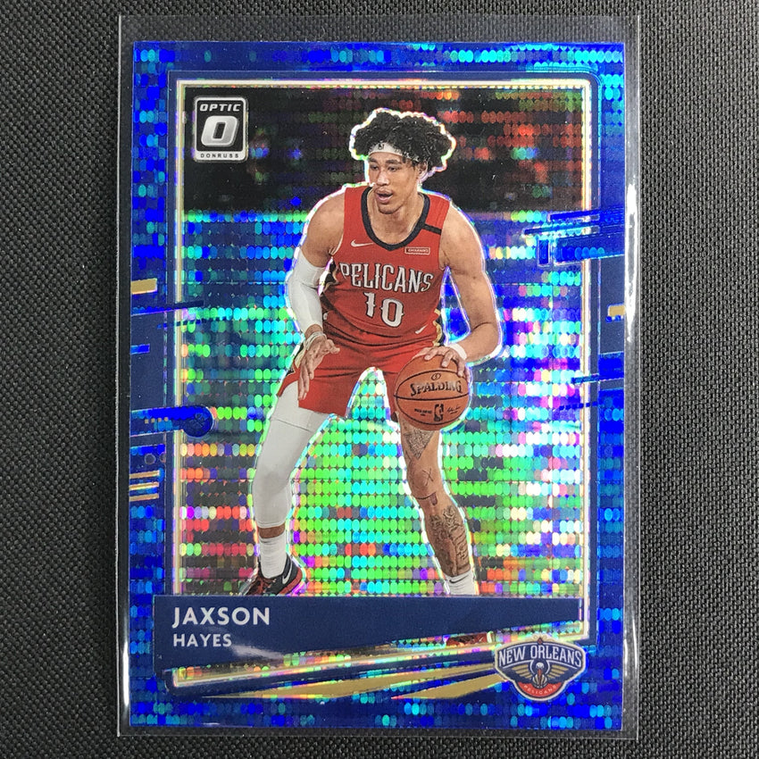 2020-21 Donruss Optic JAXSON HAYES Blue Pulsar #97