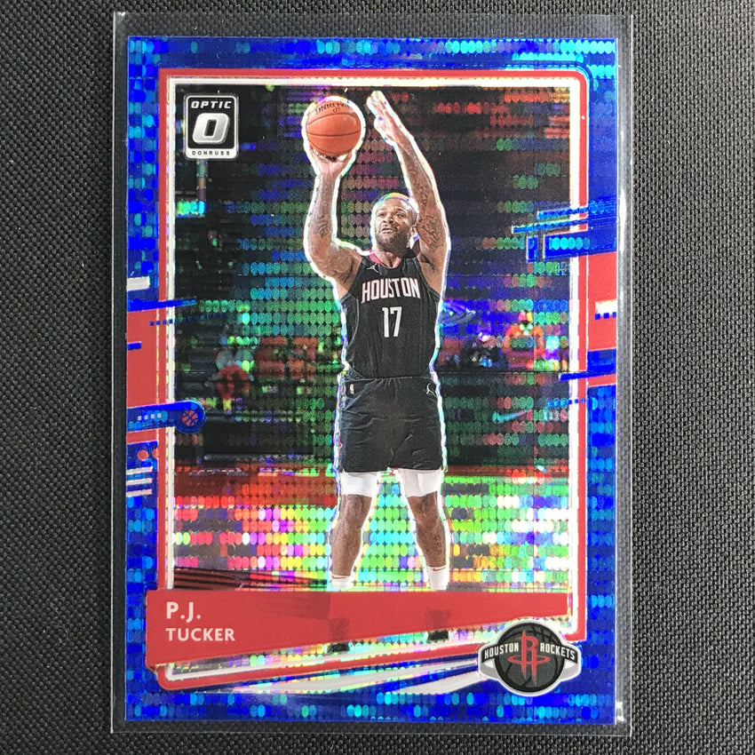 2020-21 Donruss Optic P.J. TUCKER Blue Pulsar #108