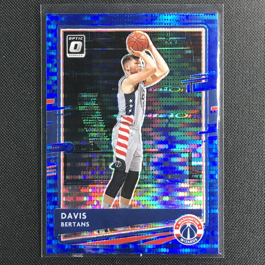 2020-21 Donruss Optic DAVIS BERTANS Blue Pulsar #141