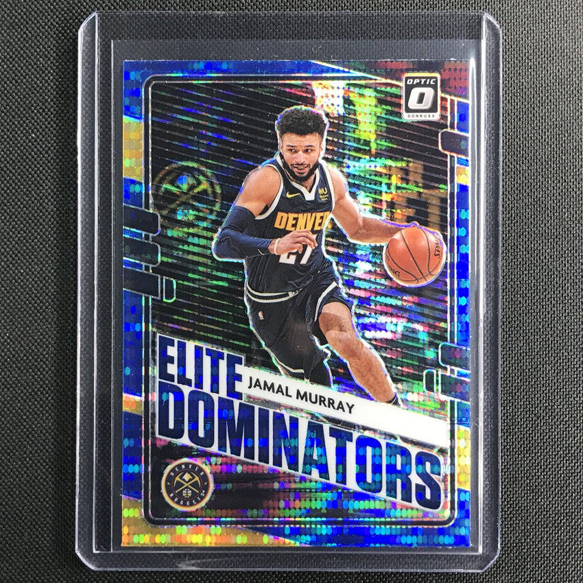 2020-21 Donruss Optic JAMAL MURRAY Elite Dominators Blue Pulsar #20