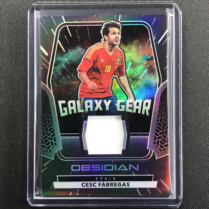 2020-21 Obsidian Cesc Fabregas Galaxy Gear Jersey Relic 8/149