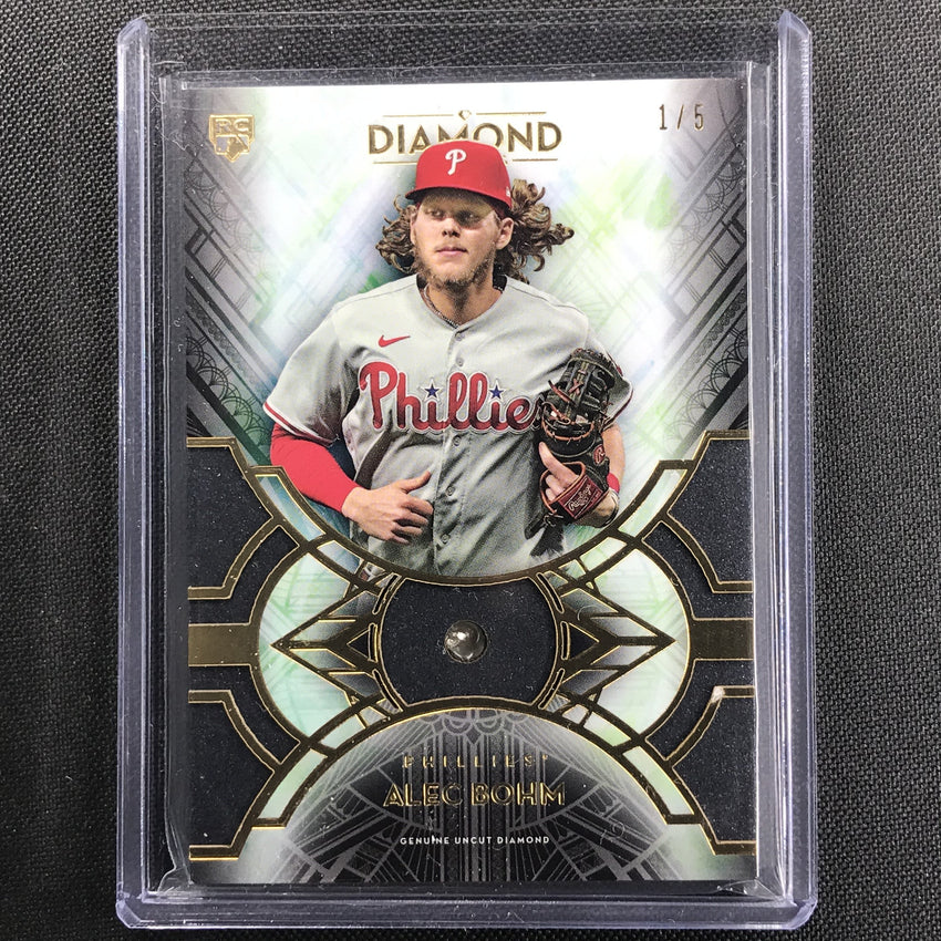 2021 Diamond Icons Alec Bohm Rookie Diamond In The Rough Relic 1/5