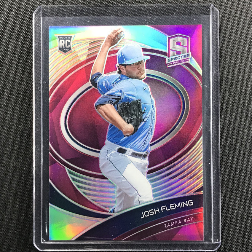 2021 Spectra Josh Fleming Rookie Neon Pink 18/40