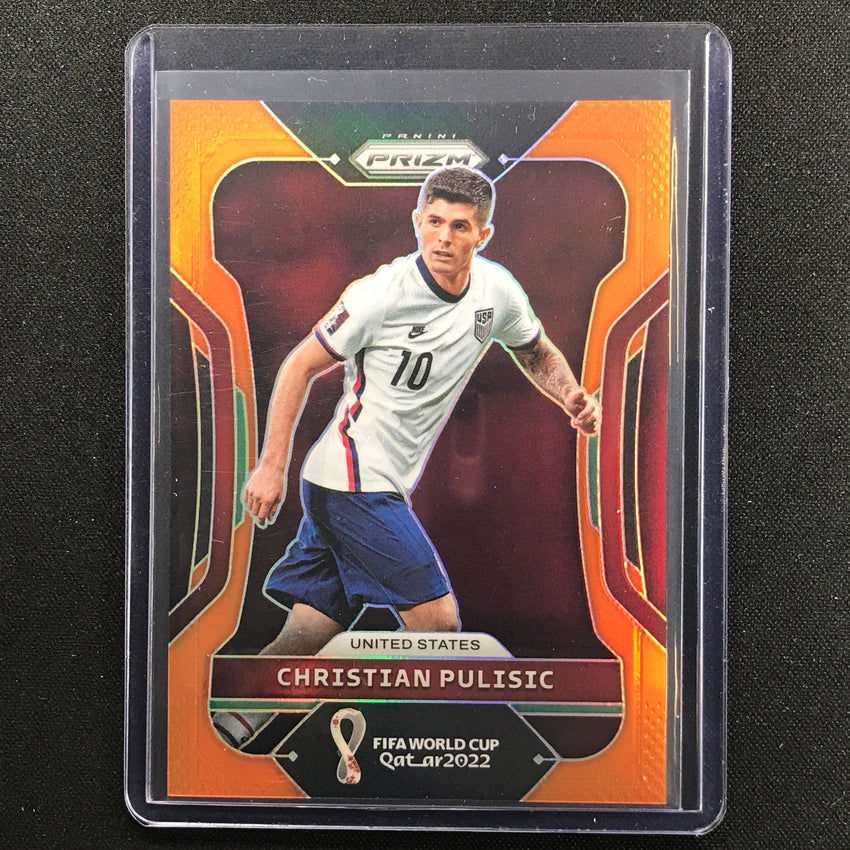 2022 Prizm Fifa World Cup Qatar Christian Pulisic Orange 18/25