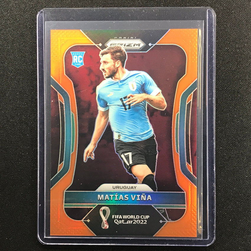 2022 Prizm Fifa World Cup Qatar Matias Vina Rookie Orange 21/25