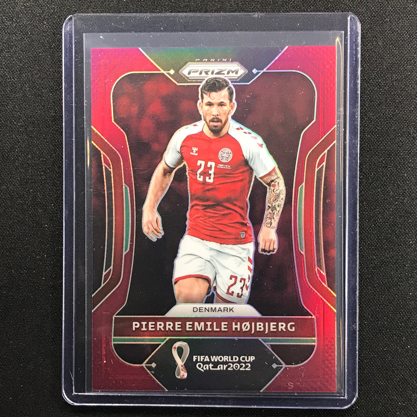 2022 Prizm Fifa World Cup Qatar Pierre Emile Hojbjerg Maroon 12/22