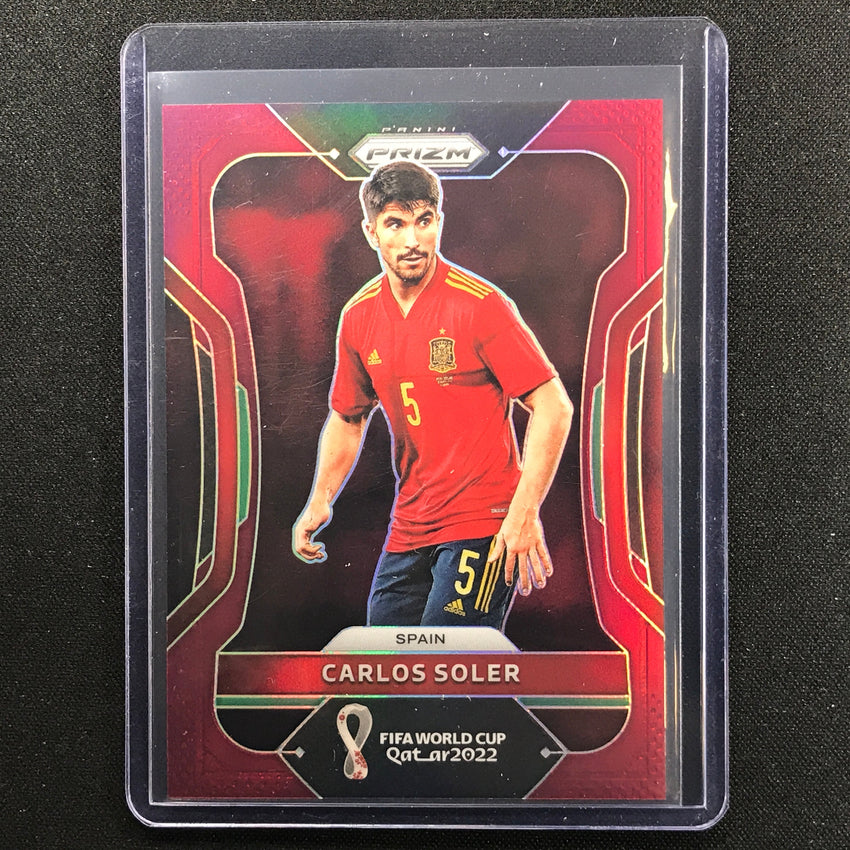 2022 Prizm Fifa World Cup Qatar Carlos Soler Maroon 10/22