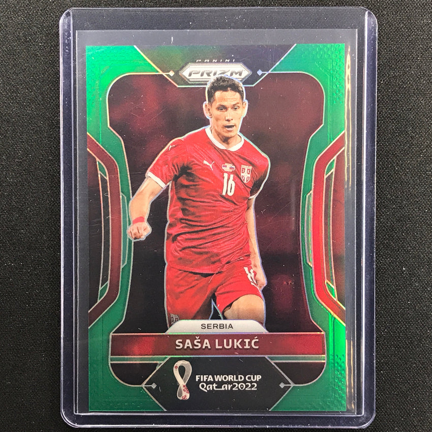 2022 Prizm Fifa World Cup Qatar Sasa Lukic Green 3/5