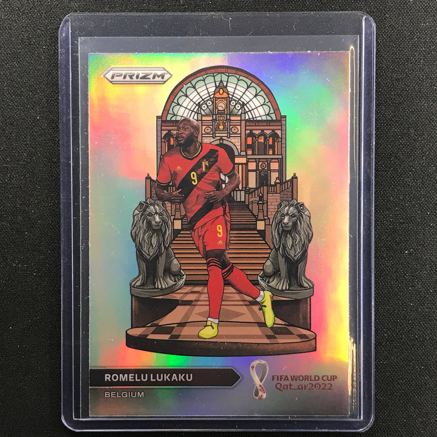 2022 Prizm FIFA World Cup Qatar ROMELU LUKAKU National Landmarks SSP #2