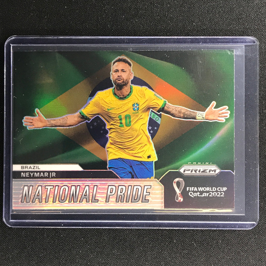 2022 Prizm FIFA World Cup Qatar NEYMAR JR National Pride SSP #3