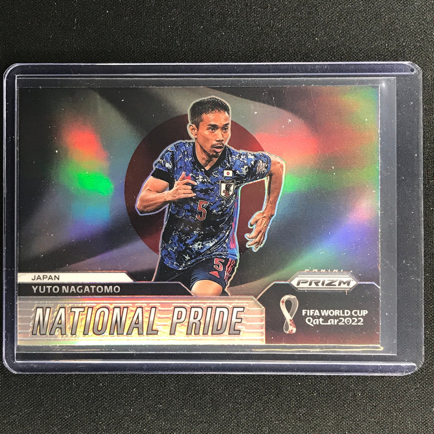 2022 Prizm FIFA World Cup Qatar YUTO NAGATOMO National Pride SSP #14