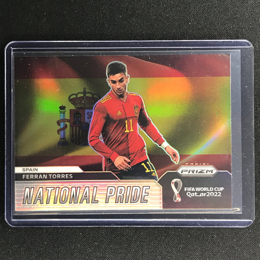 2022 Prizm FIFA World Cup Qatar FERRAN TORRES National Pride SSP #25