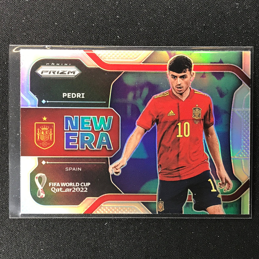 2022 Prizm FIFA World Cup Qatar PEDRI New Era Silver #18