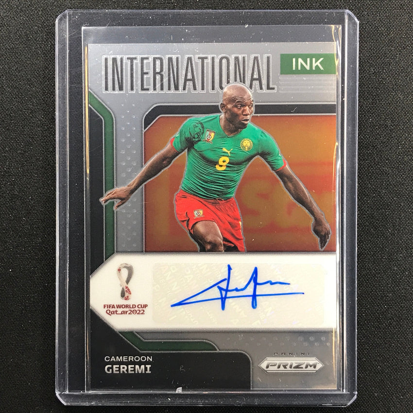 2022 Prizm Fifa World Cup Qatar Geremi International Ink Auto No Ger