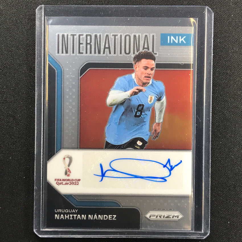 2022 Prizm Fifa World Cup Qatar Nahitan Nandez International Ink Auto No Nn