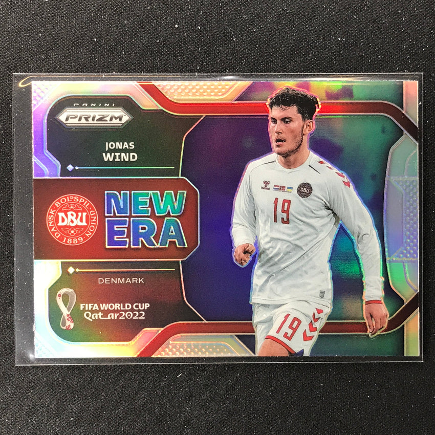 2022 Prizm FIFA World Cup Qatar JONAS WIND New Era Silver #27