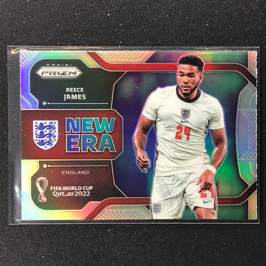 2022 Prizm FIFA World Cup Qatar REECE JAMES New Era Silver #28