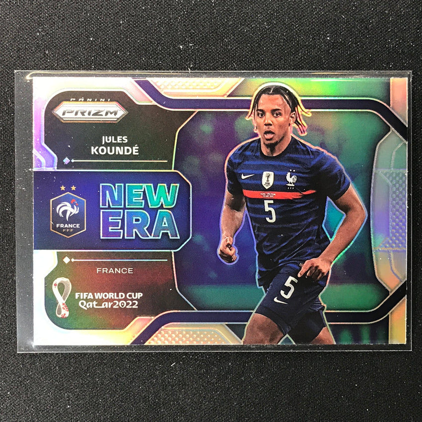 2022 Prizm FIFA World Cup Qatar JULES KOUNDE New Era Silver #34
