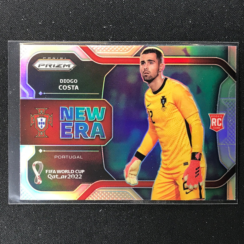 2022 Prizm FIFA World Cup Qatar DIOGO COSTA Rookie New Era Silver #35