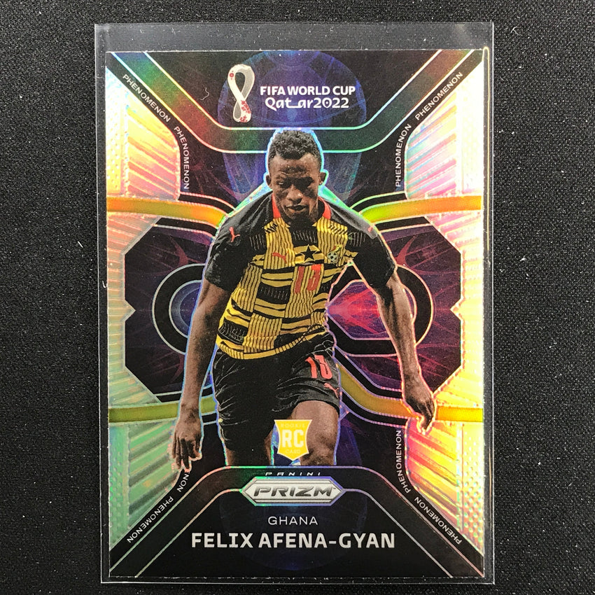 2022 Prizm Fifa World Cup Qatar Felix Afena-gyan Rookie Phenomenon Silver No 12