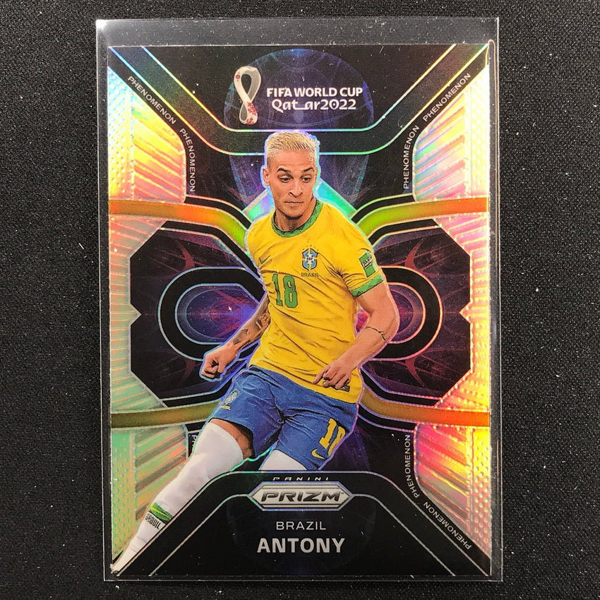 2022 Prizm Fifa World Cup Qatar Antony Phenomenon Silver No 28