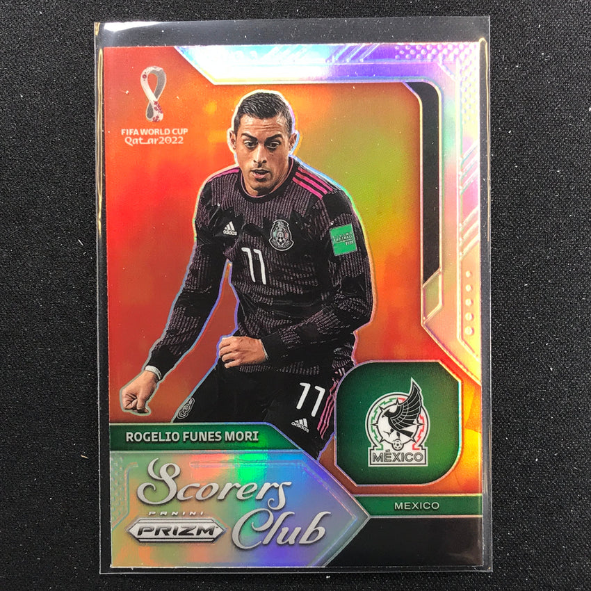2022 Prizm FIFA World Cup Qatar ROGELIO FUNES MORI Scorers Club Silver #5