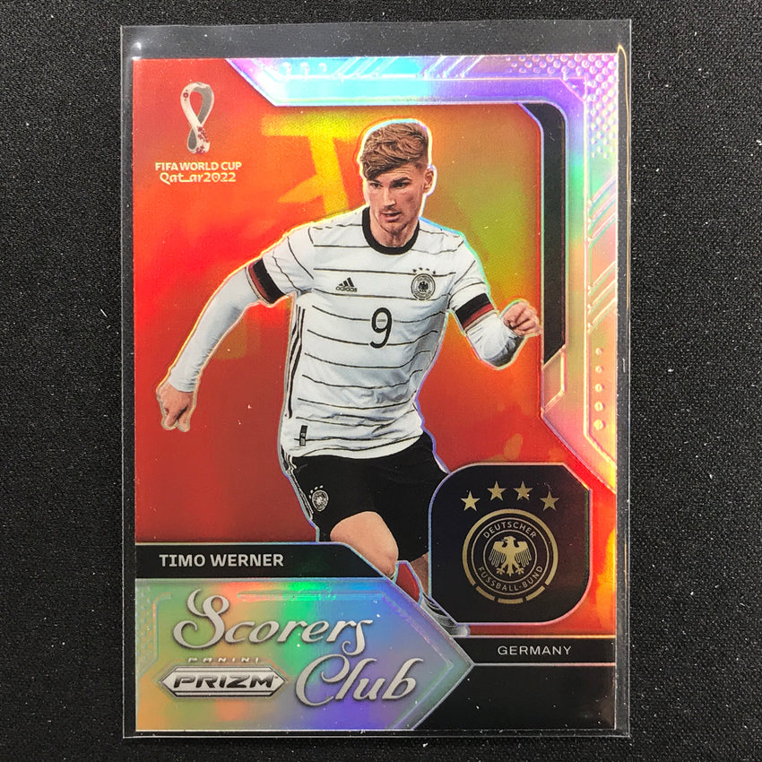 2022 Prizm FIFA World Cup Qatar TIMO WERNER Scorers Club Silver #11