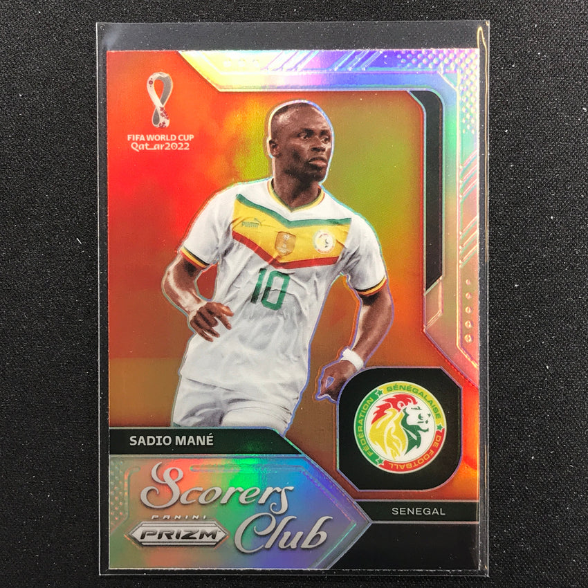 2022 Prizm FIFA World Cup Qatar SADIO MANE Scorers Club Silver #14