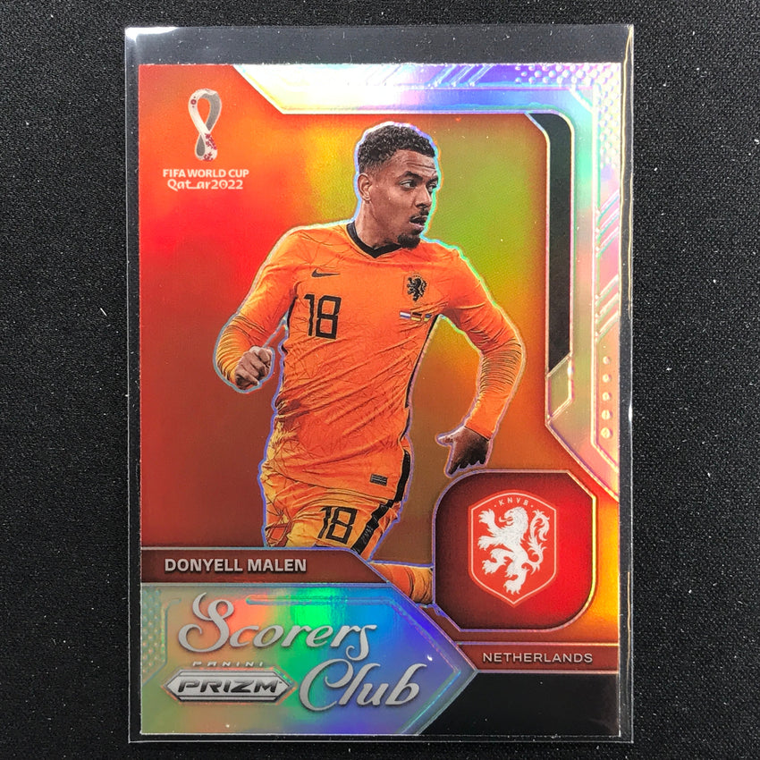 2022 Prizm FIFA World Cup Qatar DONYELL MALEN Scorers Club Silver #17