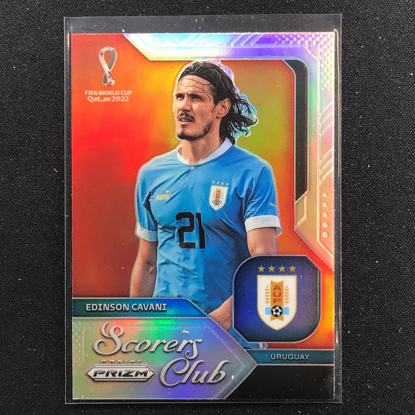 2022 Prizm FIFA World Cup Qatar EDINSON CAVANI Scorers Club Silver #29