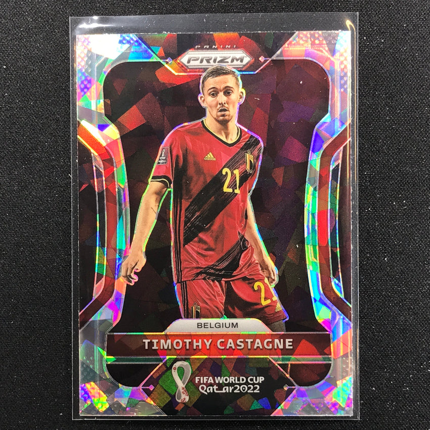 2022 Prizm FIFA World Cup Qatar TIMOTHY CASTAGNE Cracked Ice #23