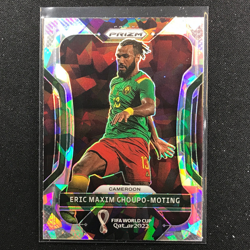2022 Prizm FIFA World Cup Qatar ERIC MAXIM CHOUPO-MOTING Cracked Ice #40