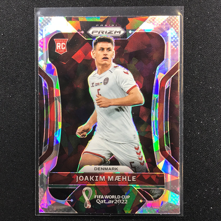 2022 Prizm FIFA World Cup Qatar JOAKIM MAEHLE Rookie Cracked Ice #70