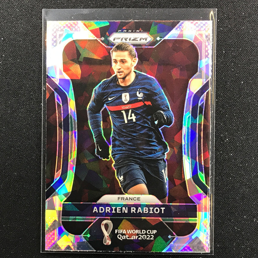 2022 Prizm FIFA World Cup Qatar ADRIEN RABIOT Cracked Ice #95