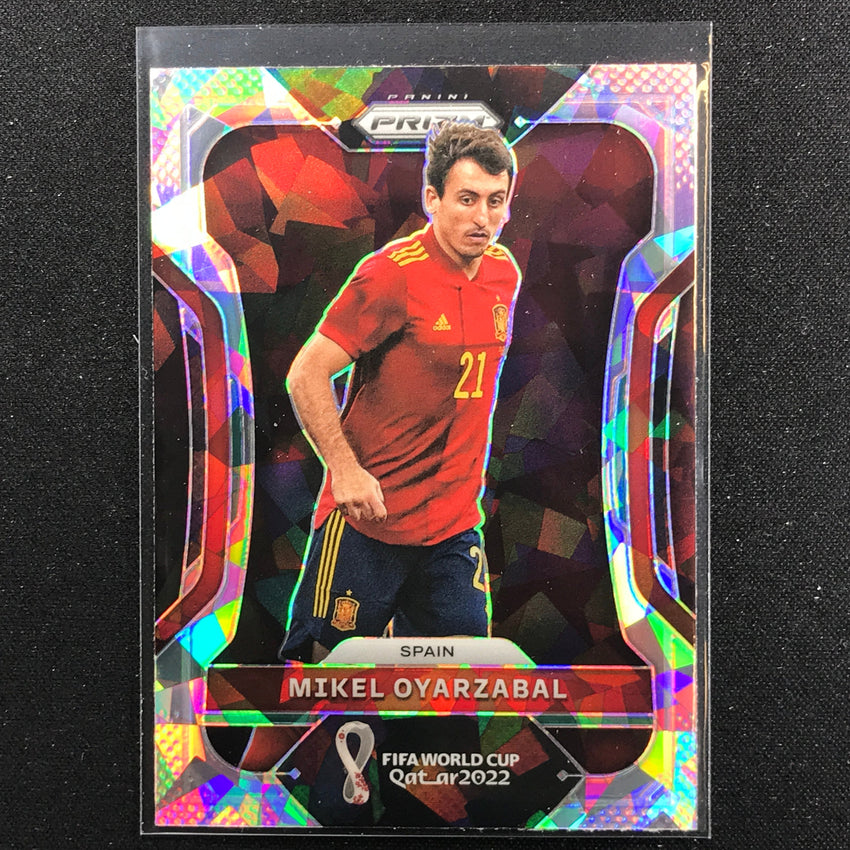 2022 Prizm FIFA World Cup Qatar MIKEL OYARZABAL Cracked Ice #224