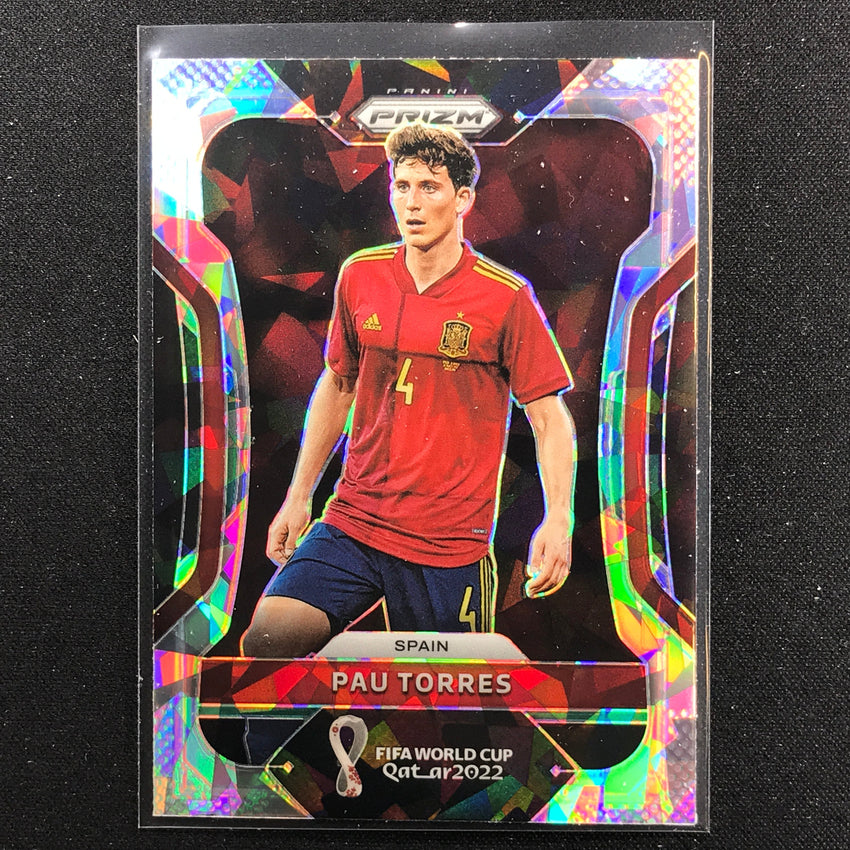 2022 Prizm FIFA World Cup Qatar PAU TORRES Cracked Ice #225