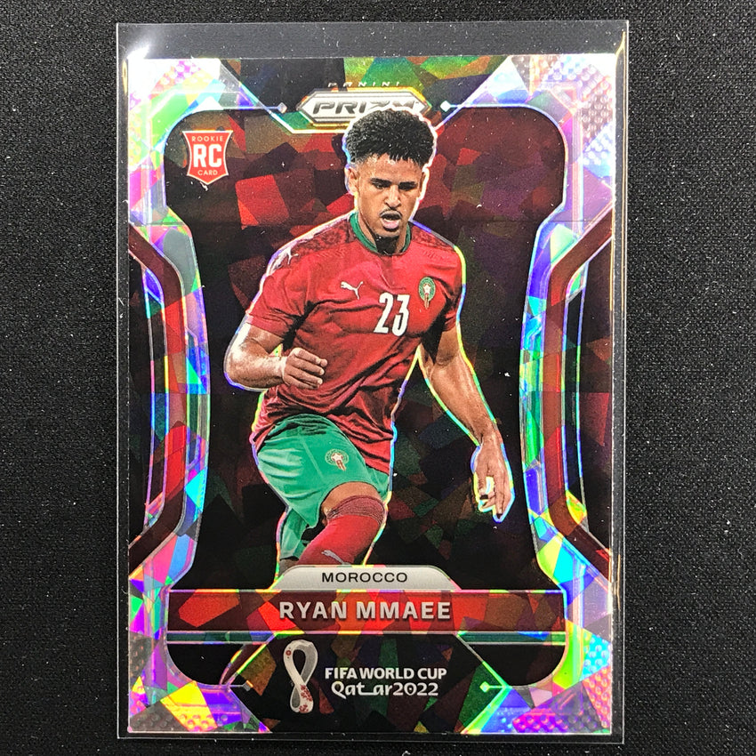 2022 Prizm FIFA World Cup Qatar RYAN MMAEE Rookie Cracked Ice #241