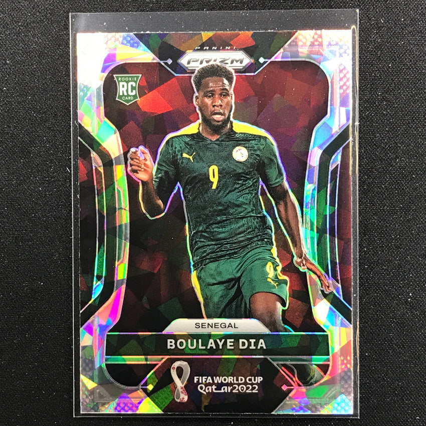 2022 Prizm FIFA World Cup Qatar BOULAYE DIA Rookie Cracked Ice #246
