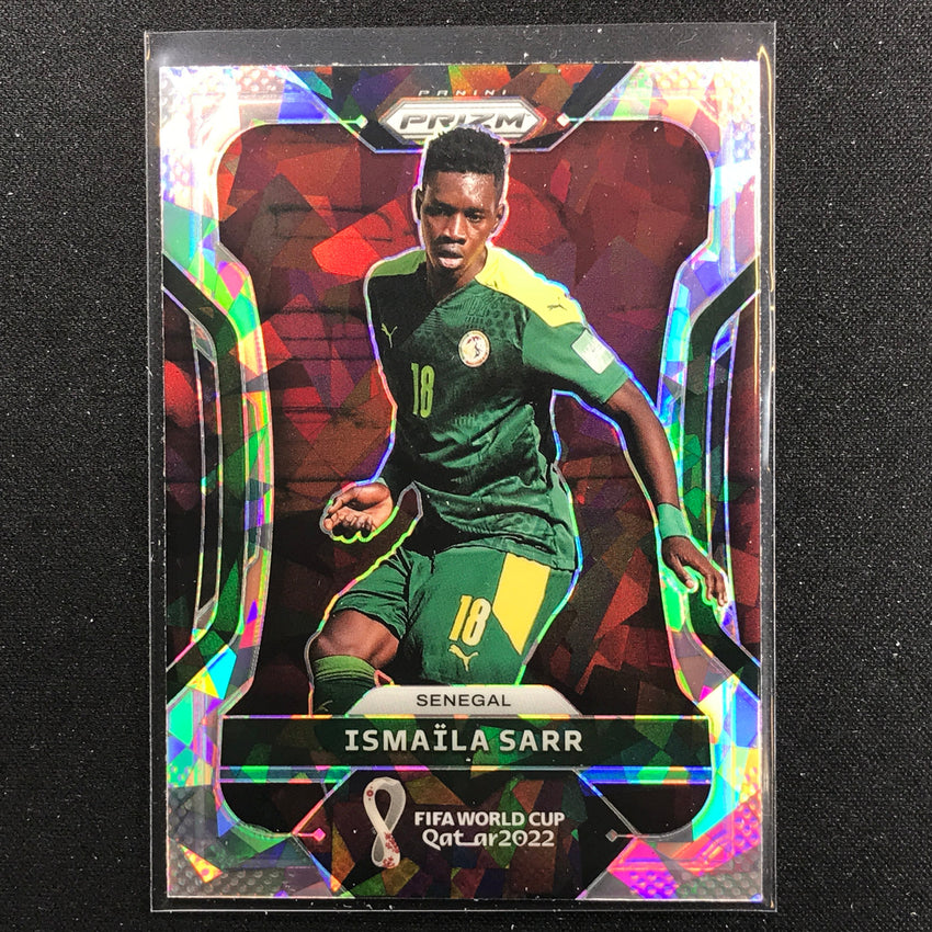 2022 Prizm Fifa World Cup Qatar Ismaila Sarr Cracked Ice No 249