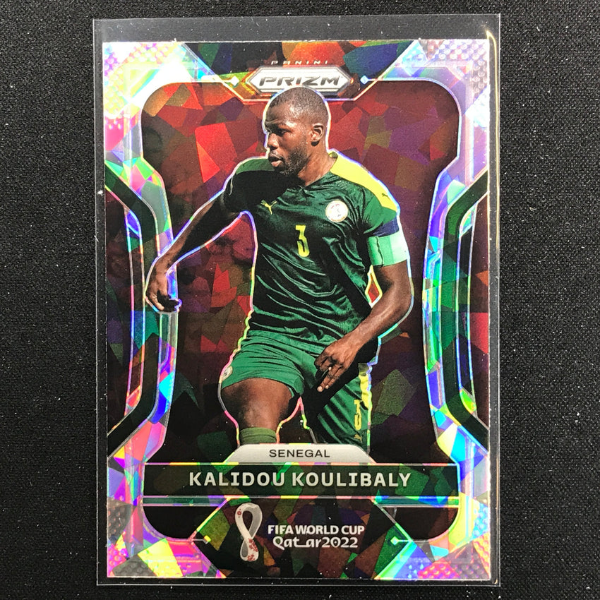 2022 Prizm FIFA World Cup Qatar KALIDOU KOULIBALY Cracked Ice #250