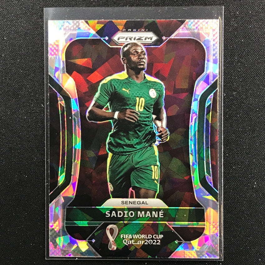 2022 Prizm Fifa World Cup Qatar Sadio Mane Cracked Ice No 252