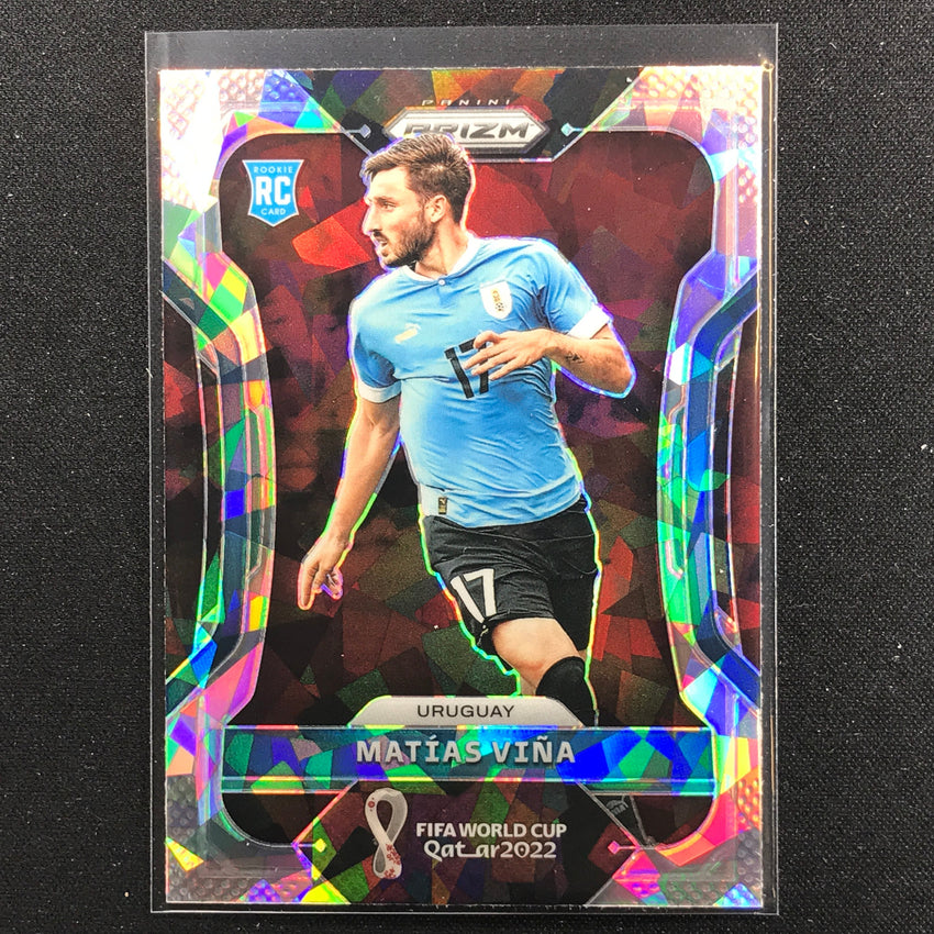 2022 Prizm FIFA World Cup Qatar MATIAS VINA Rookie Cracked Ice #281