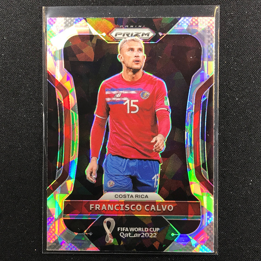 2022 Prizm FIFA World Cup Qatar FRANCISCO CALVO Cracked Ice #291