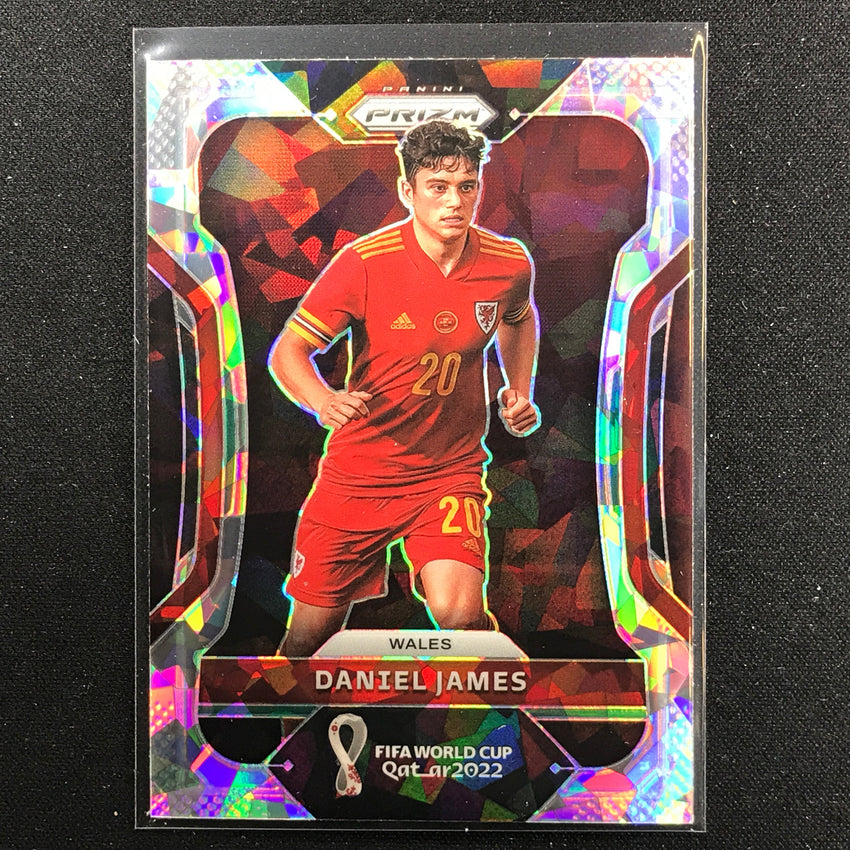 2022 Prizm FIFA World Cup Qatar DANIEL JAMES Cracked Ice #296