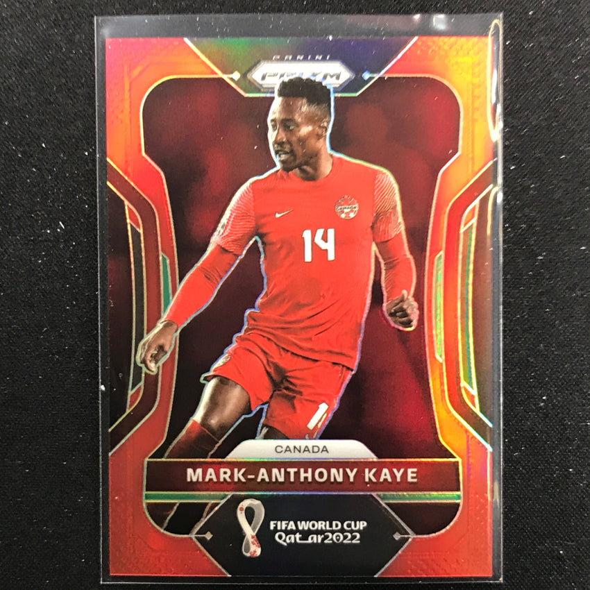 2022 Prizm FIFA World Cup Qatar MARK-ANTHONY KAYE Red /399 #51