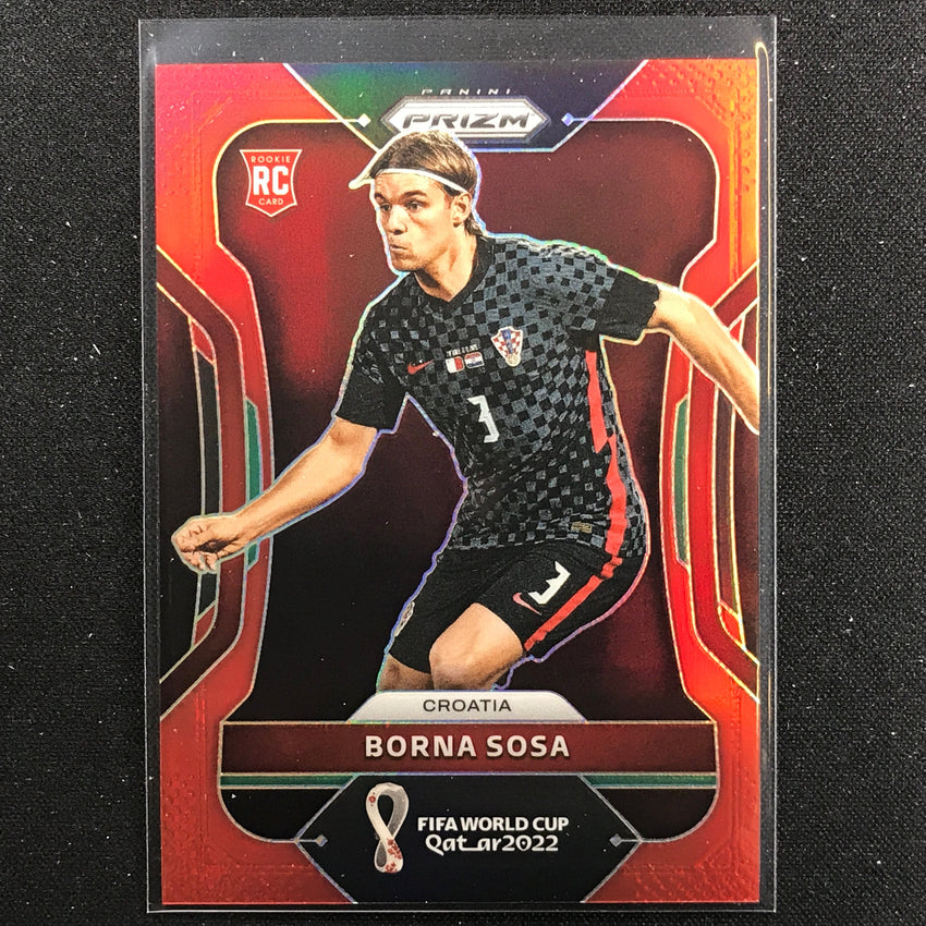 2022 Prizm Fifa World Cup Qatar Borna Sosa Rookie Red /399 No 55