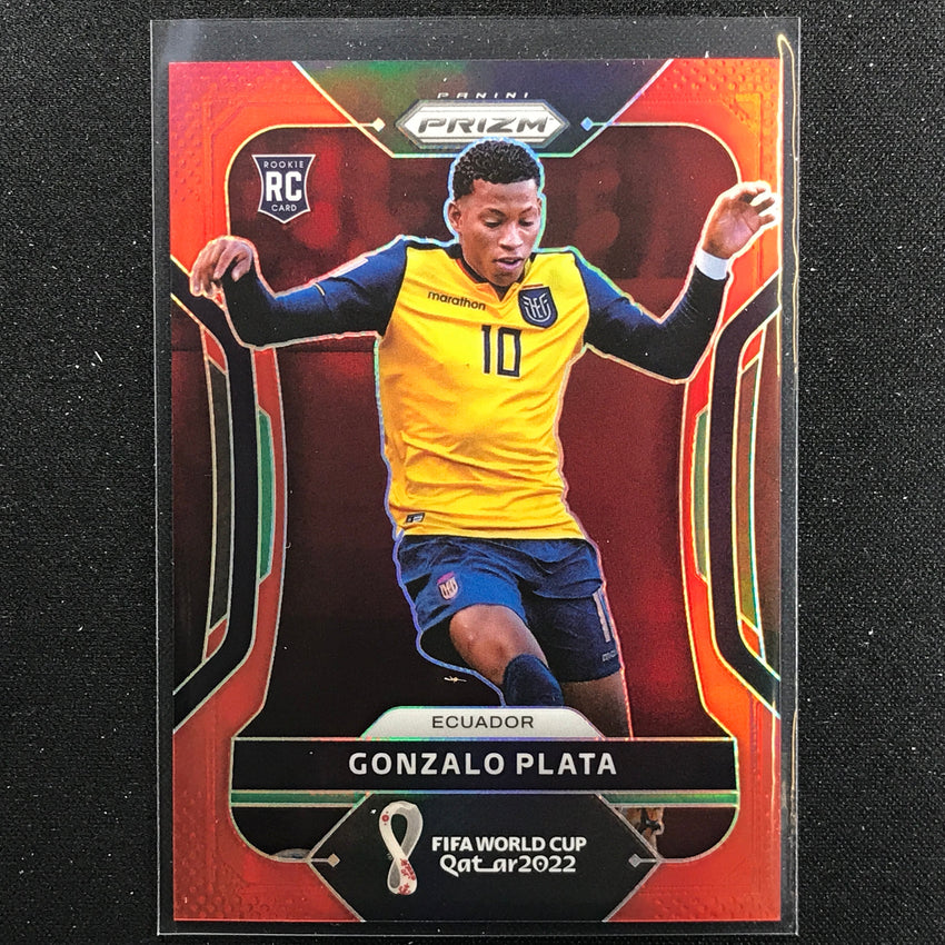 2022 Prizm Fifa World Cup Qatar Gonzalo Plata Rookie Red /399 No 79
