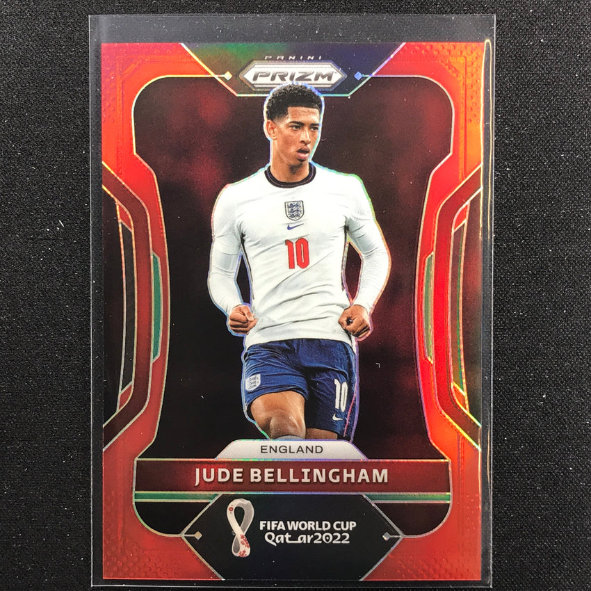 2022 Prizm Fifa World Cup Qatar Jude Bellingham Red /399 No 90