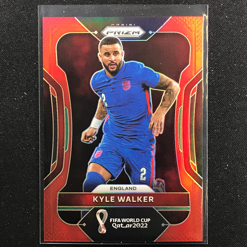 2022 Prizm Fifa World Cup Qatar Kyle Walker Red /399 No 91