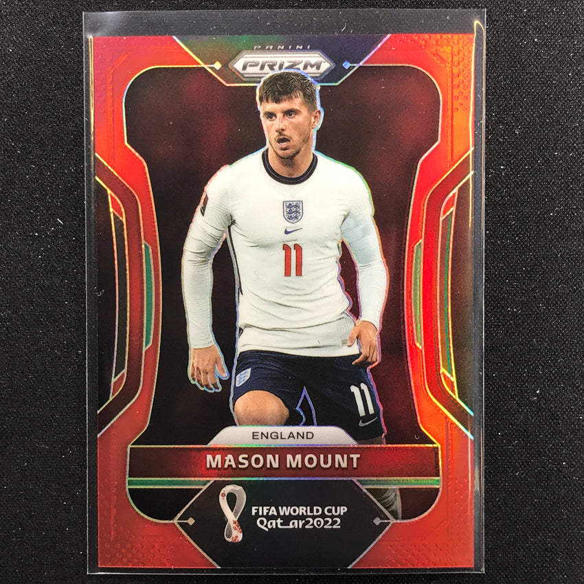 2022 Prizm Fifa World Cup Qatar Mason Mount Red /399 No 92